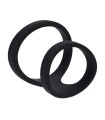 Double CockRing Silicone Levelz Noir