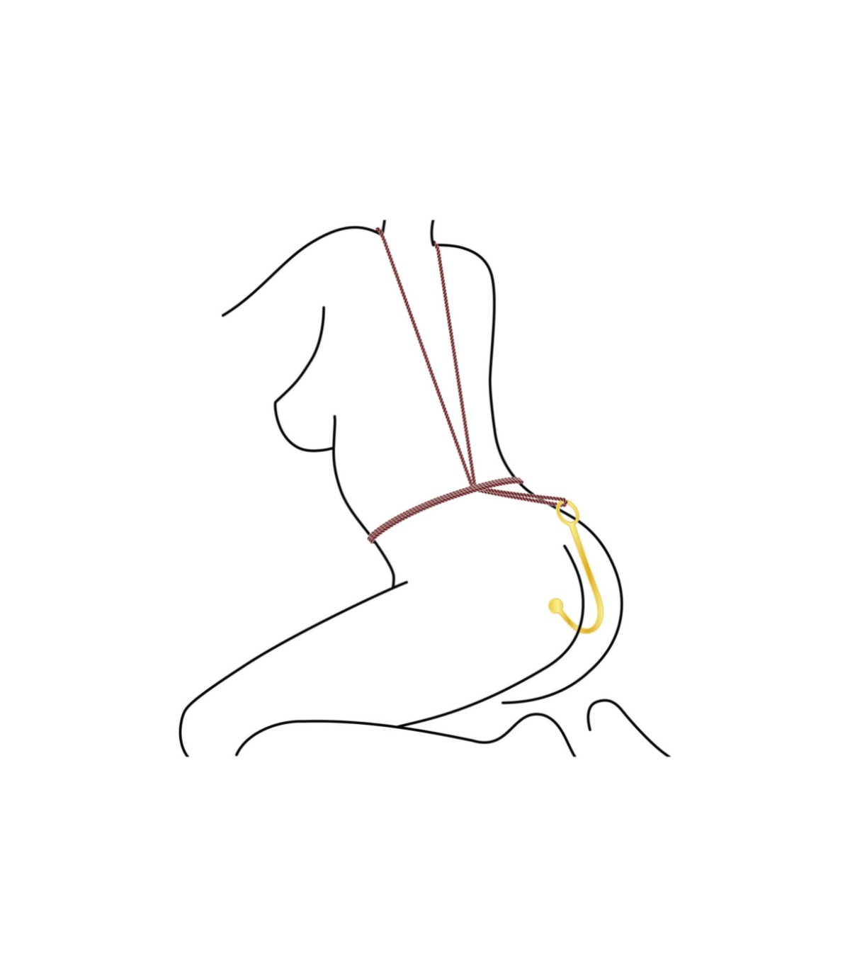 Crochet Anal position bdsm