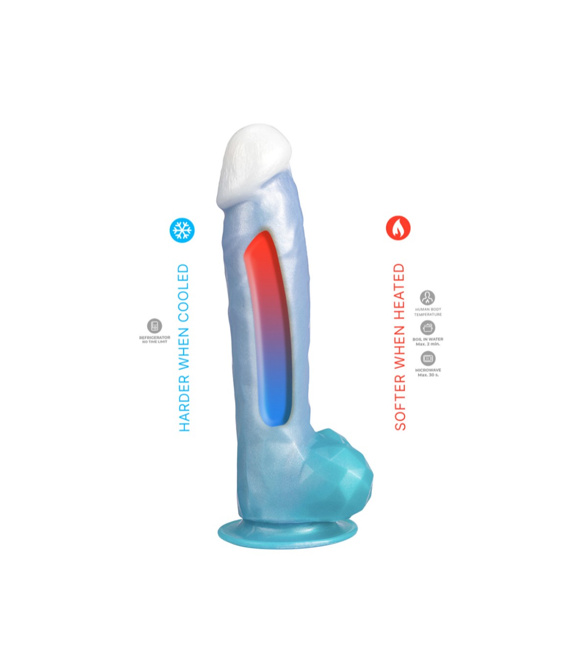 Gode Liquid Silicone Fantasy Angel dureté