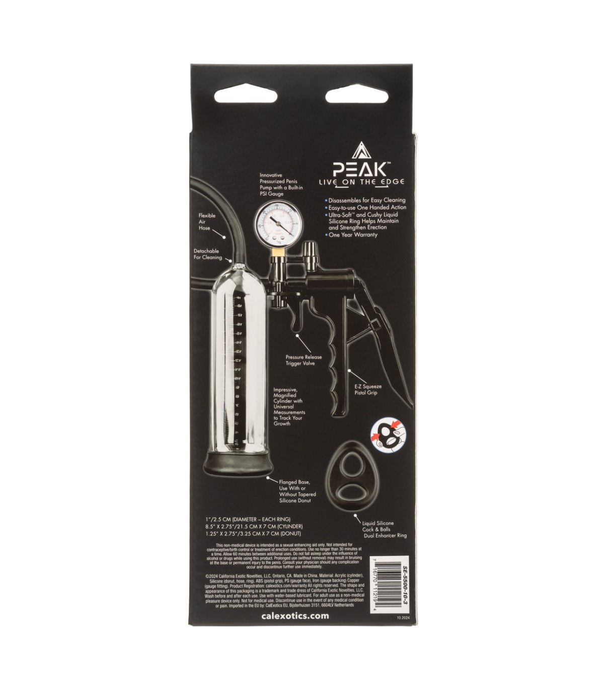 Pompe à Pénis Calexotics Peak