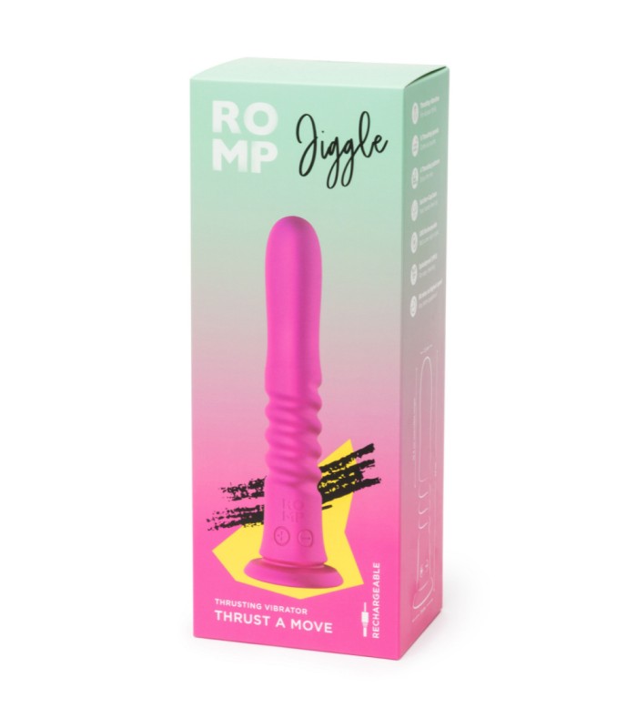 Vibromasseur Rose à Va et Vients Jiggle romp