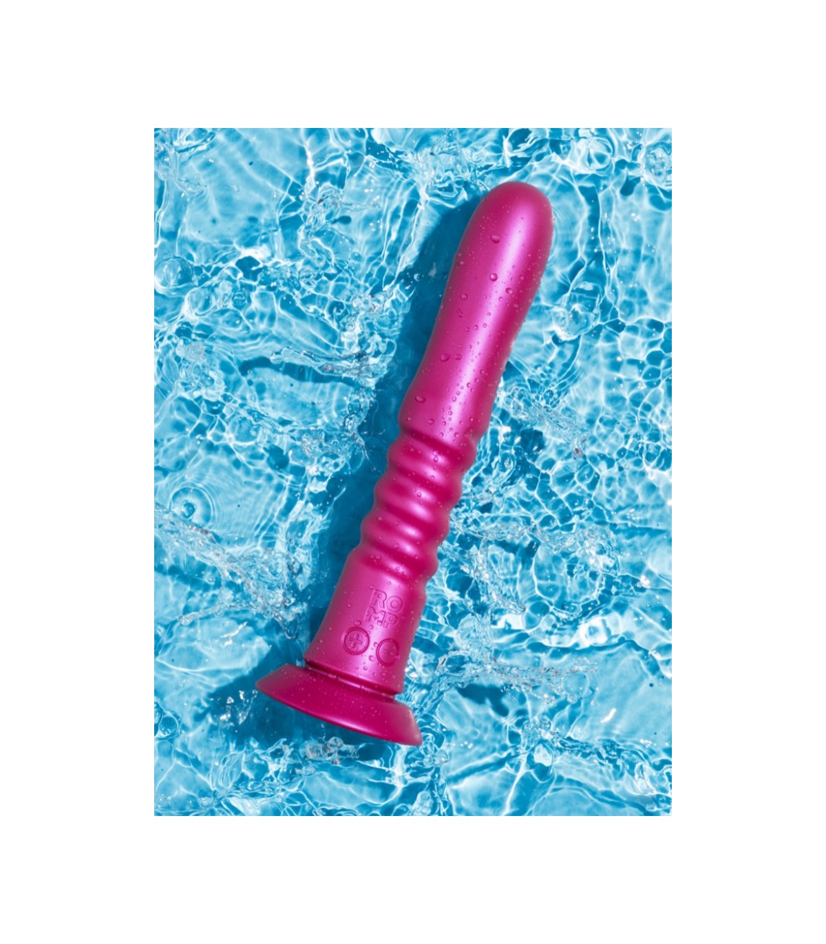 Vibromasseur Rose thrusted