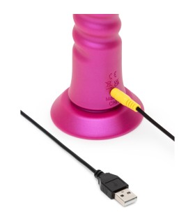 Vibromasseur Rose à Va et Vients à chargement usb