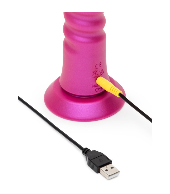 Vibromasseur Rose à Va et Vients à chargement usb