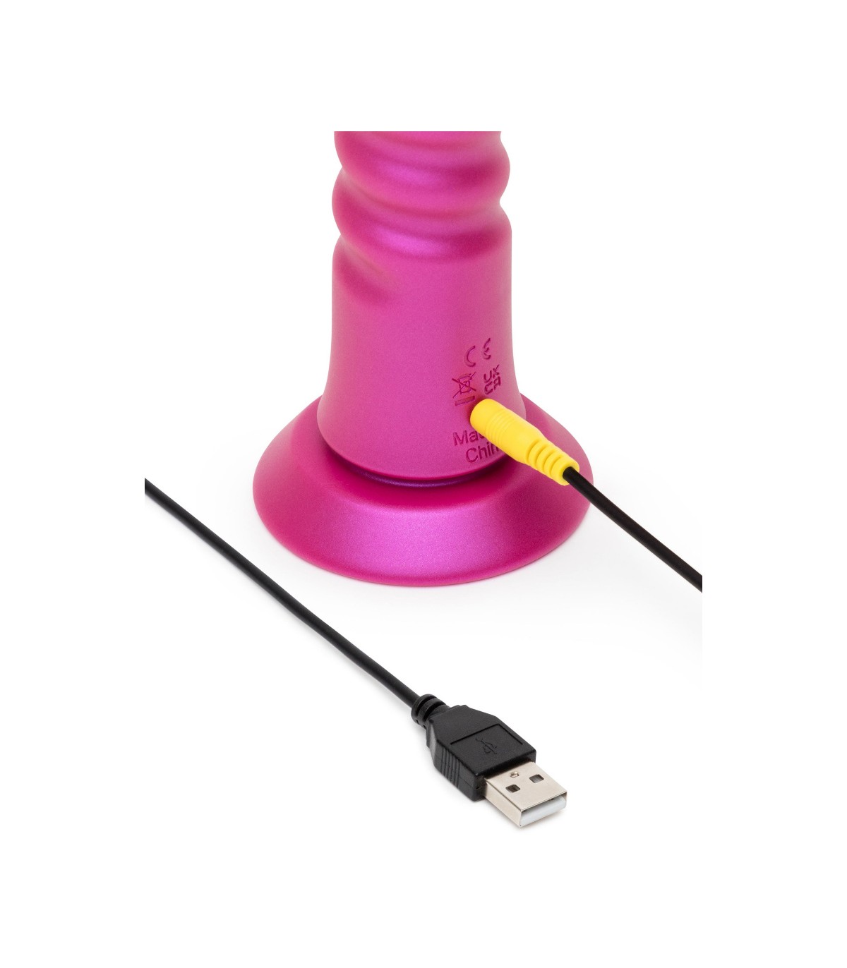 Vibromasseur Rose à Va et Vients à chargement usb
