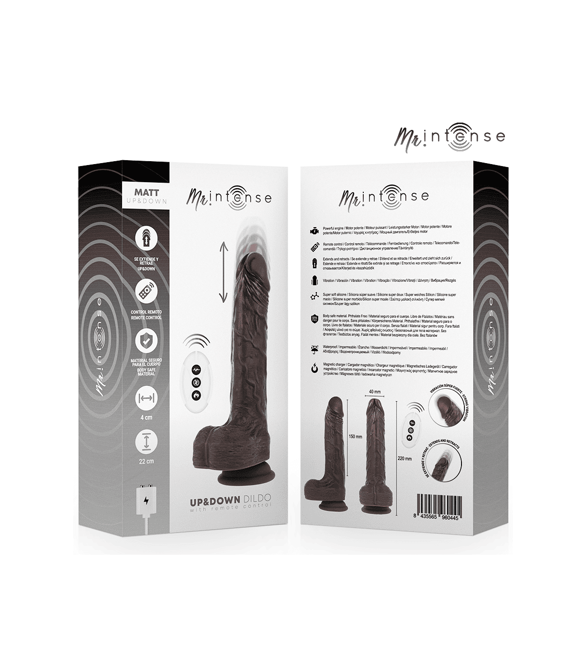 Gode à Va et Vient Vibrant Matt