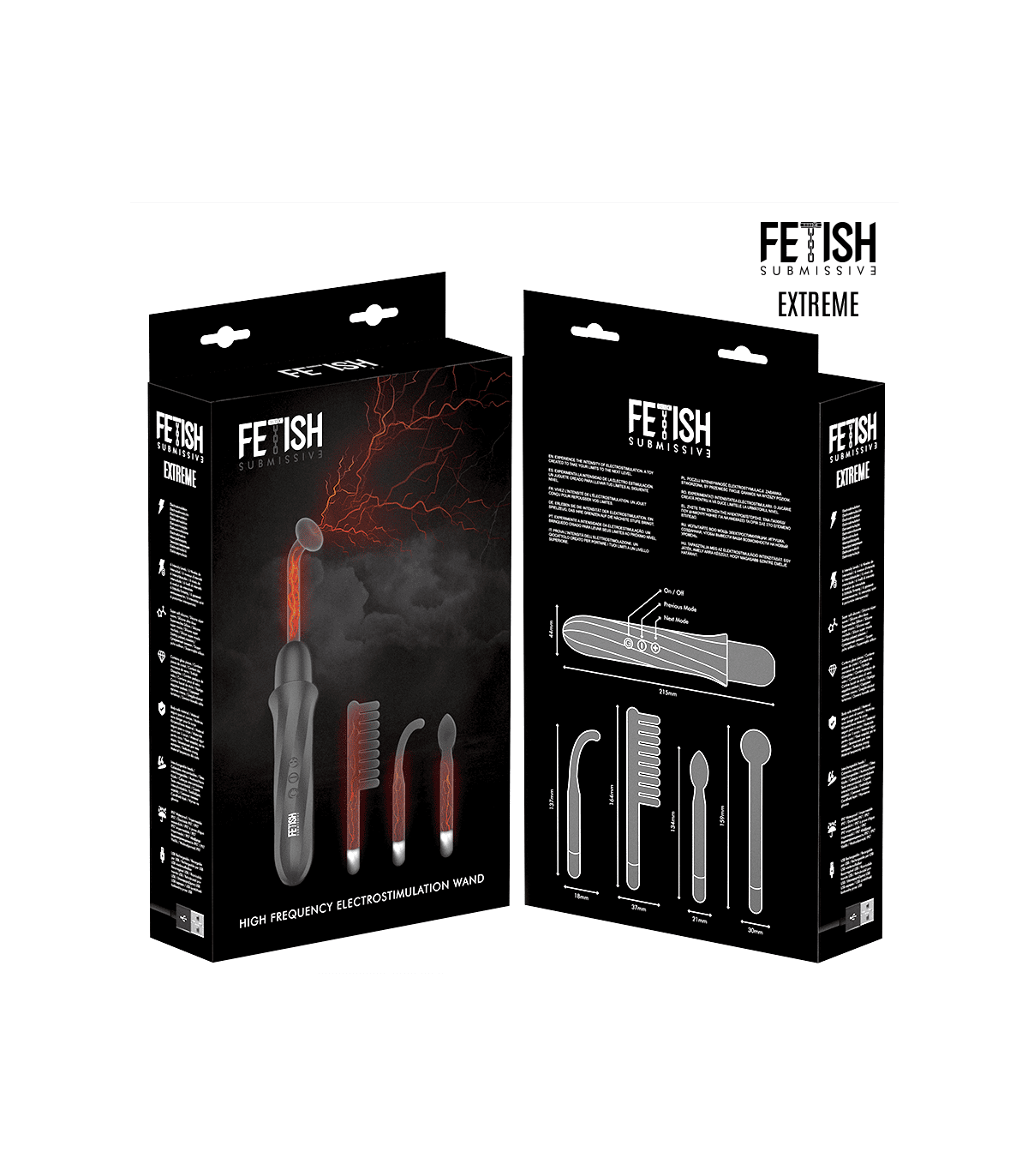 Kit BDSM d'Électrostimulation Fétish Submissive
