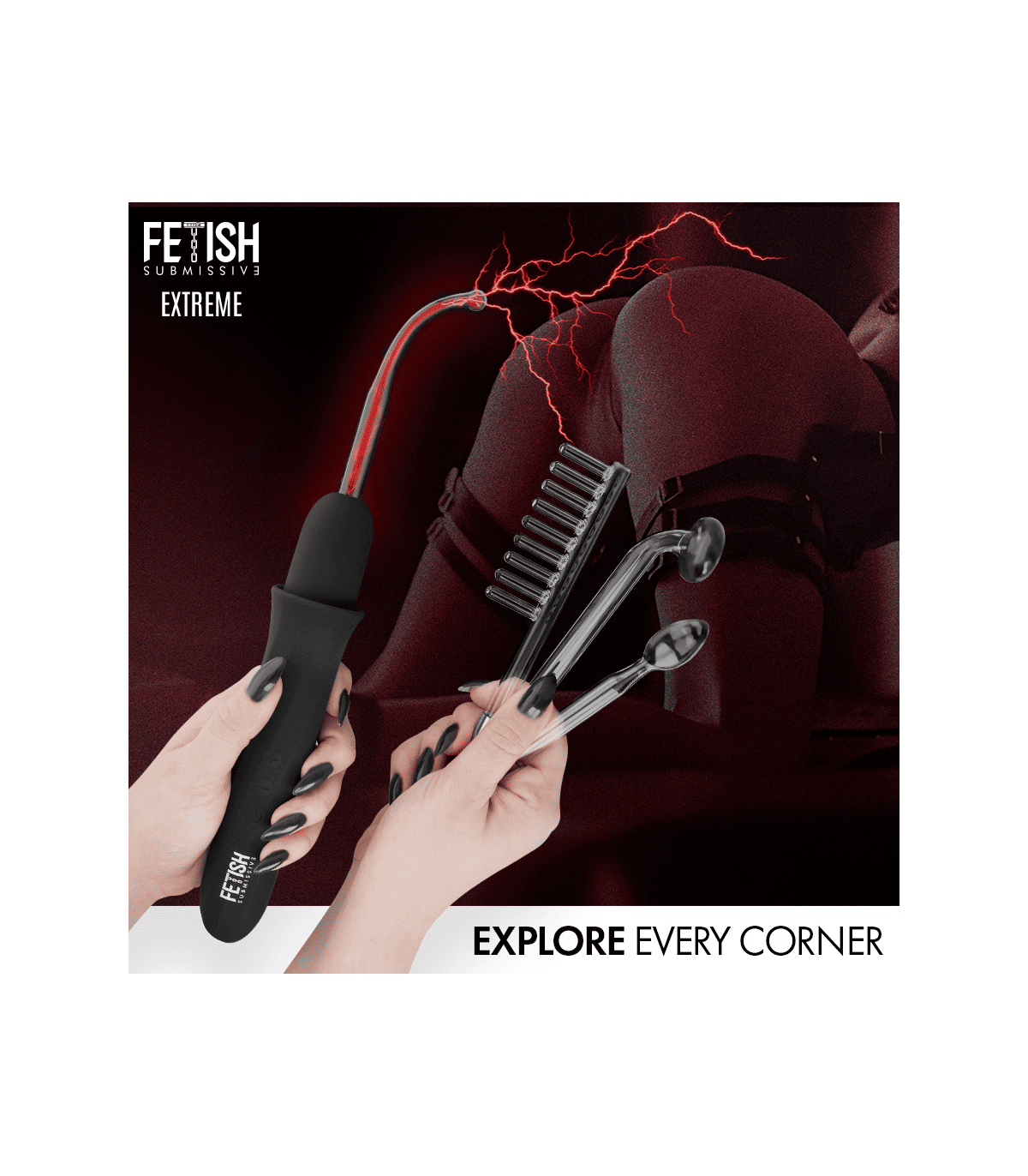 Kit BDSM d'Électrostimulation Fétish Submissive