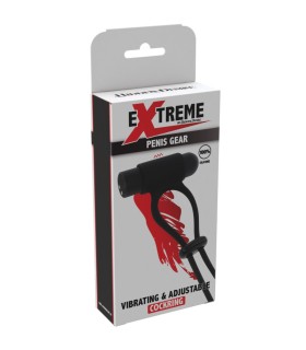 Cockring Ajustable et Vibrant Rechargeable