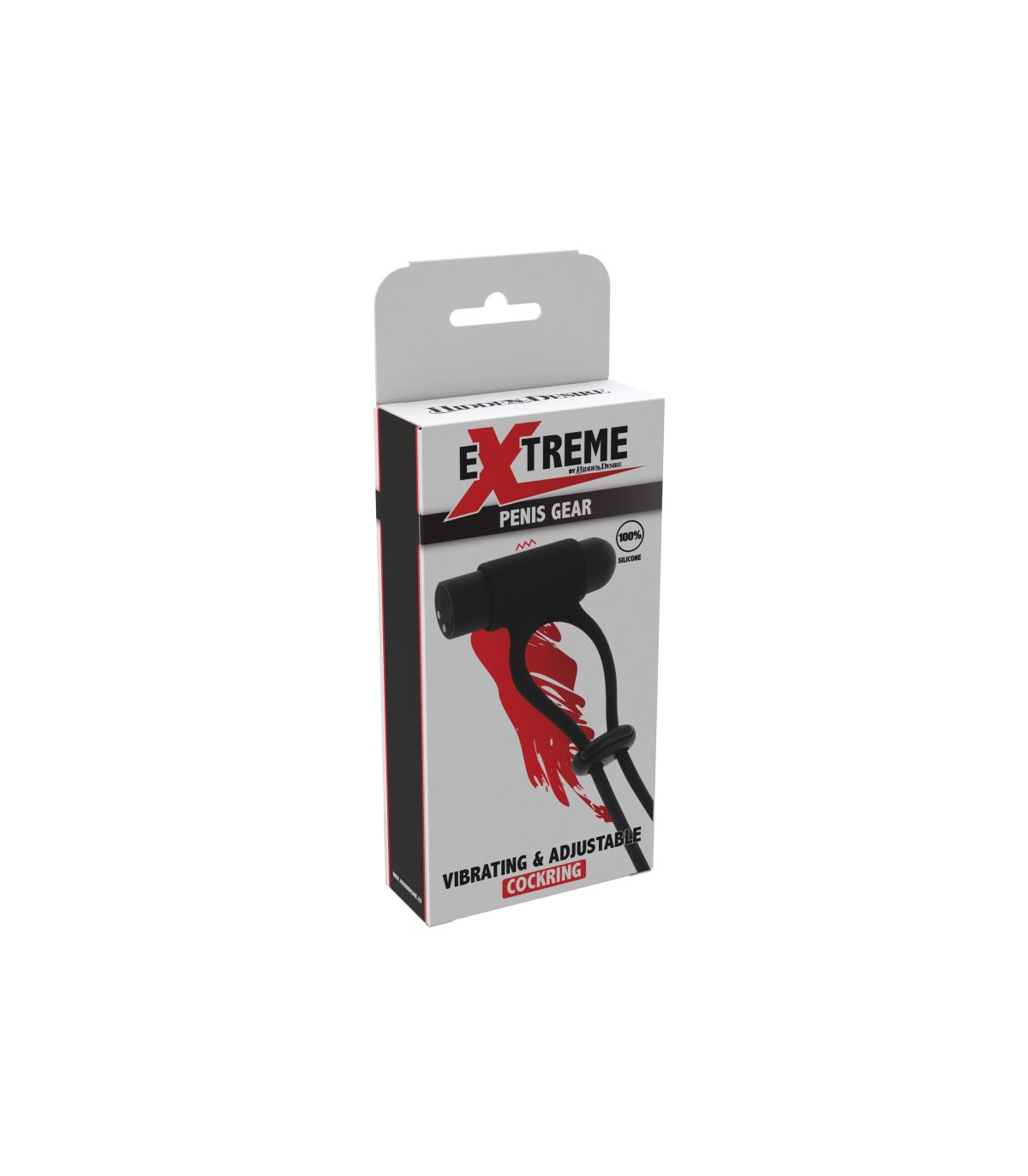 Cockring Ajustable et Vibrant Rechargeable