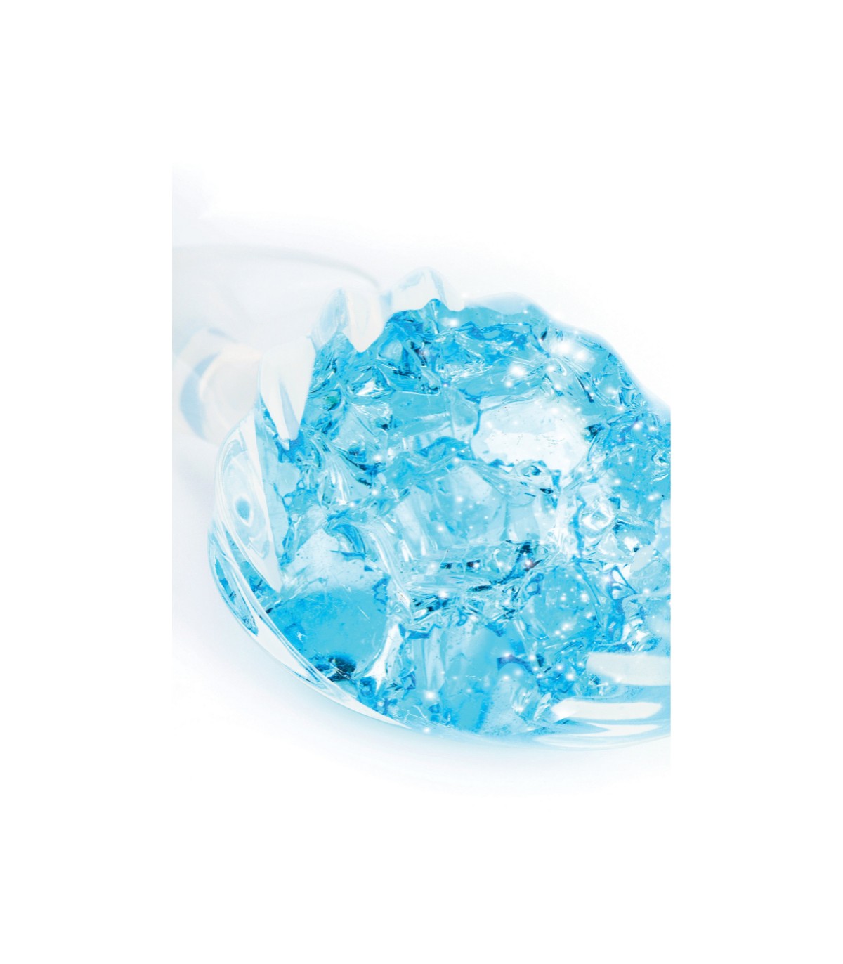 Plug Anal Crystal Bleu