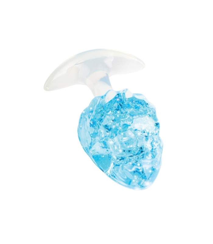 Plug Anal Crystal Bleu