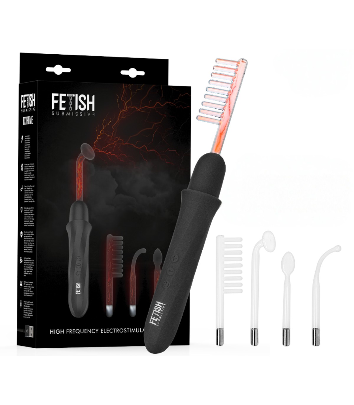 Kit BDSM d'Électrostimulation Fetish Submissive