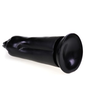 Gode Fist Double Main avec ventouse