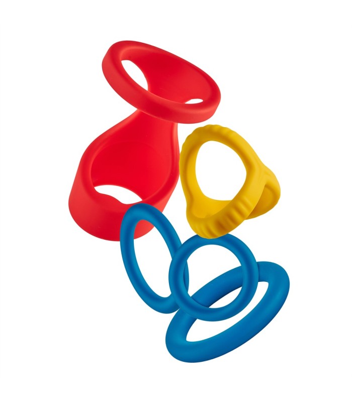 Kit Cockrings Silicone Colorés Long Play