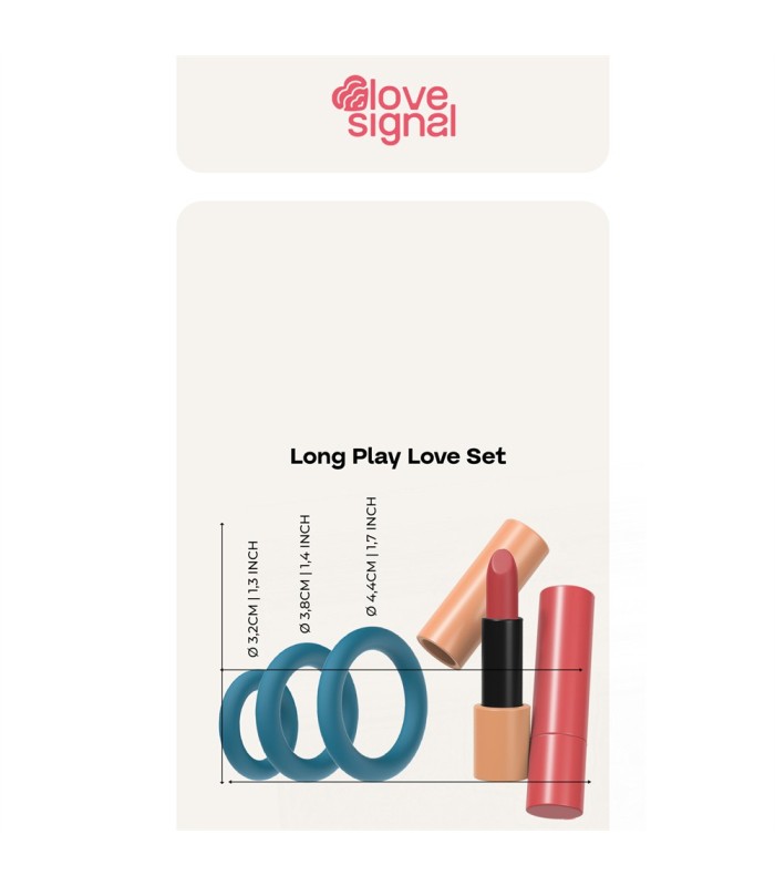 Kit Cockrings Silicone Colorés Long Play