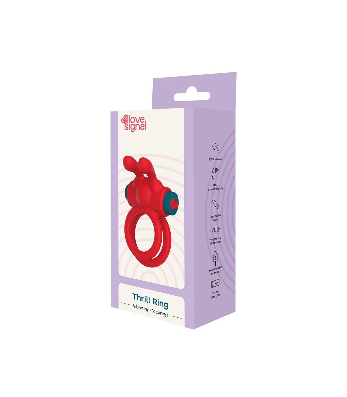 Cockring Vibrant Thrill Ring Rechargeable