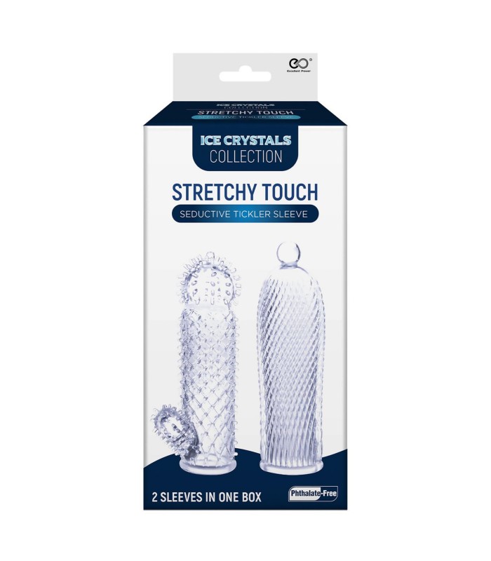 Set de 2 Gaines de Pénis Ice Crystals Nmc
