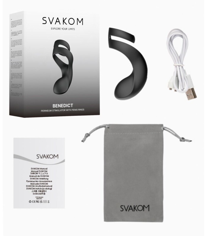 Cockring Vibrant Stimulateur Périnée Benedict