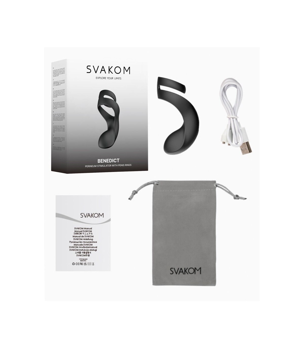 Cockring Vibrant Stimulateur Périnée Benedict