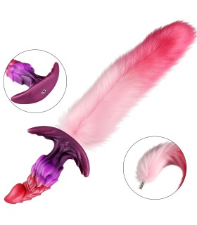 Plug Anal Queue de Dragon Rose