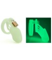 Cage de Chasteté Silicone Phosphroscente