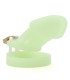 Cage de Chasteté Silicone Phosphroscente