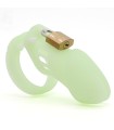 Cage de Chasteté Silicone Phosphroscente