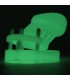 Cage de Chasteté Silicone Phosphroscente