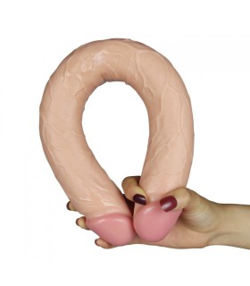 Double Gode Realistic Slim Ultra Lovetoy