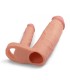 Gaine Double Pénis X-Tender 18x4cm