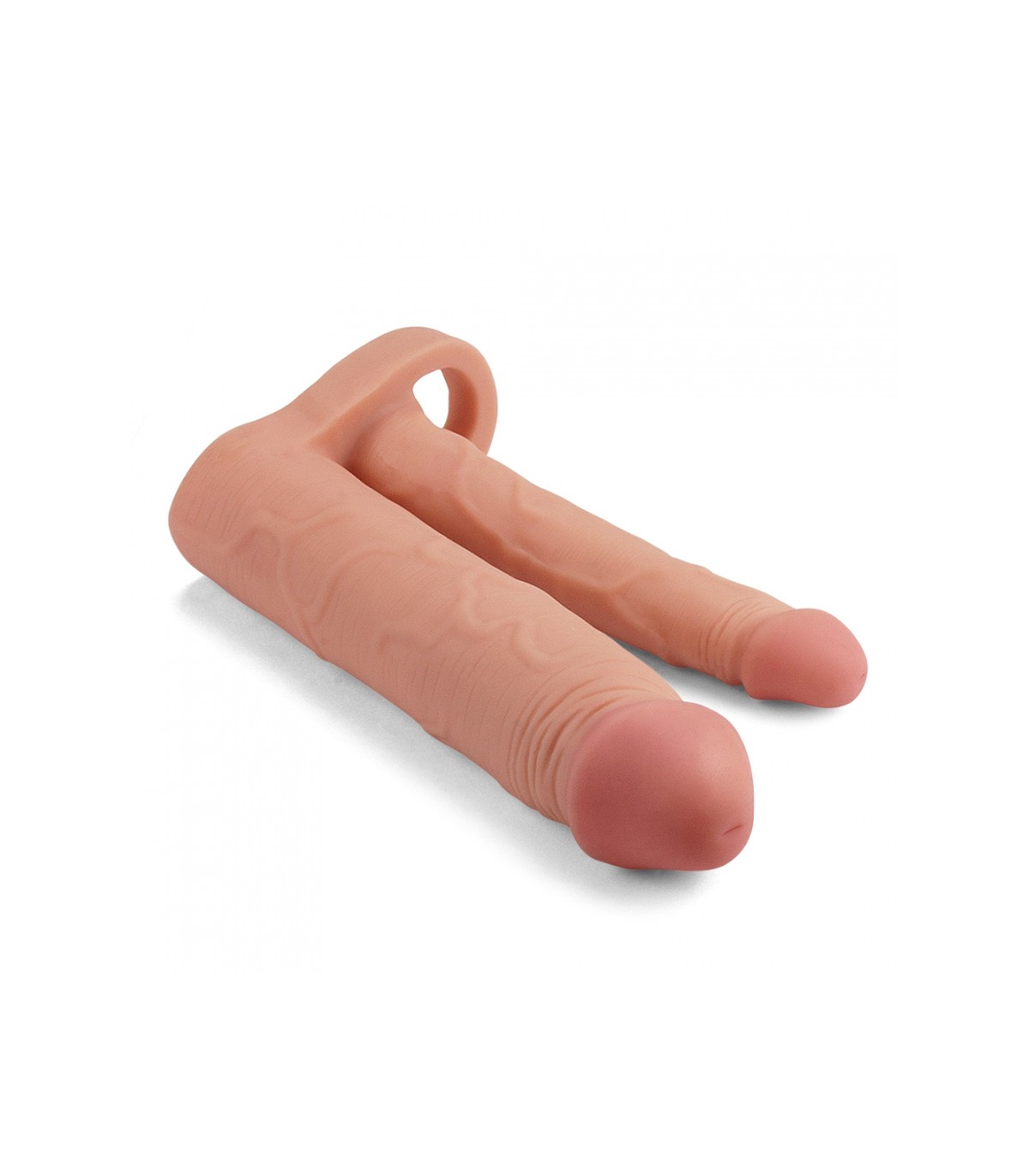 Gaine Double Pénis X-Tender 18x4cm
