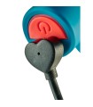 Plug Anal Vibrant Bleu L'Amour rechargeable usb