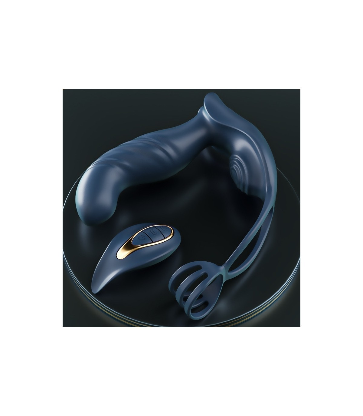 Stimulateur de Prostate Vibrant avec télécommande