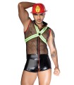 Costume Sexy Pompier 3 pièces