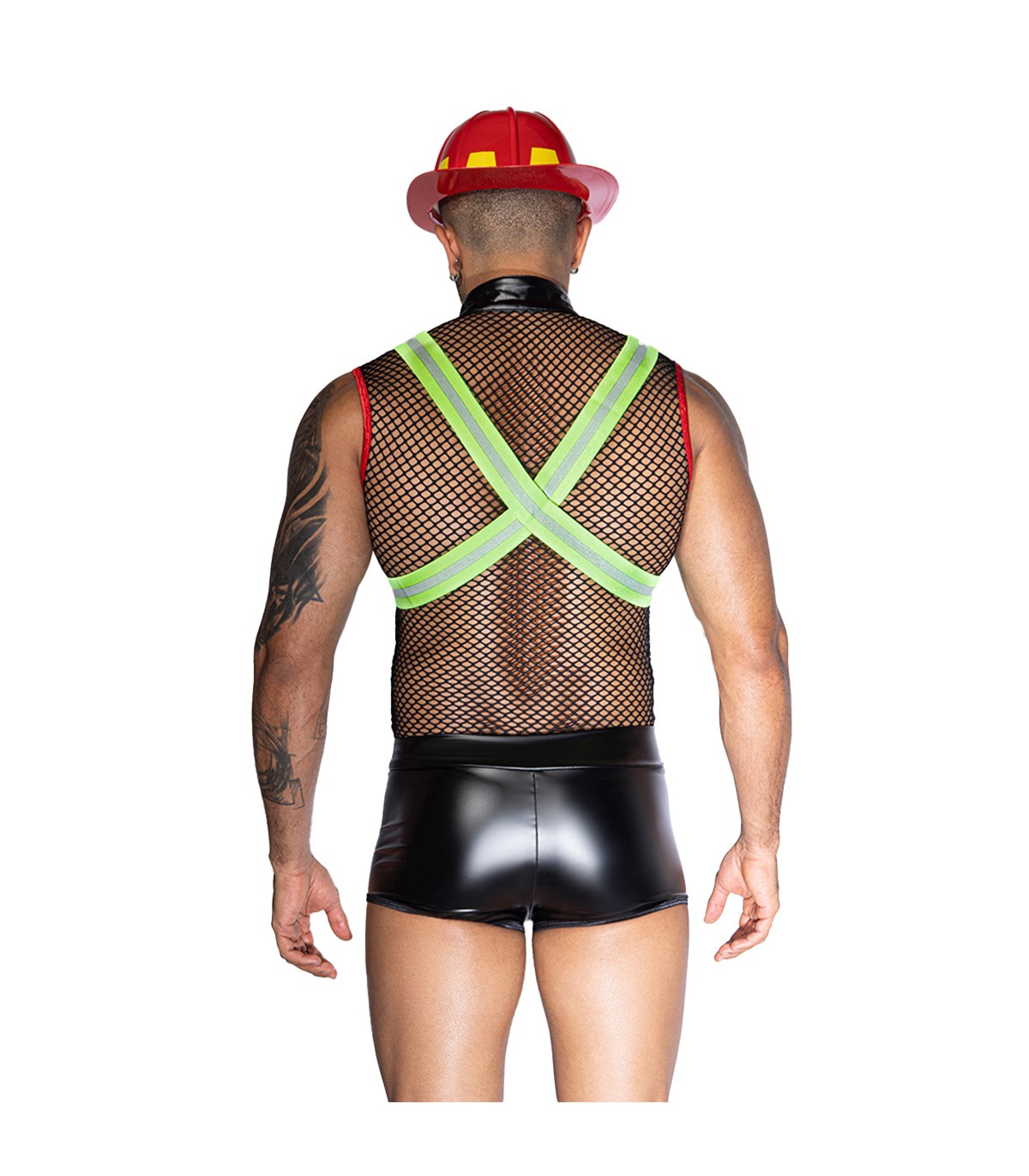 Costume Sexy Pompier 3 pièces