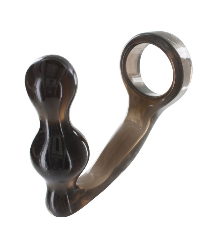 Cockring Plug Double Boule Anal