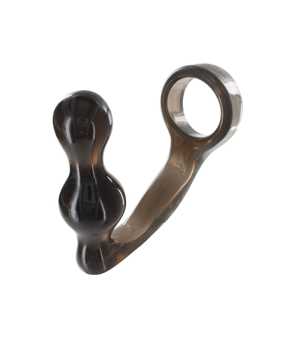 Cockring Plug Double Boule Anal