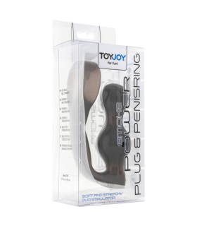 Cockring Plug Double Boule Anal