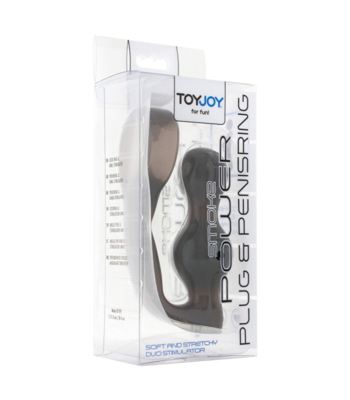 Cockring Plug Double Boule Anal