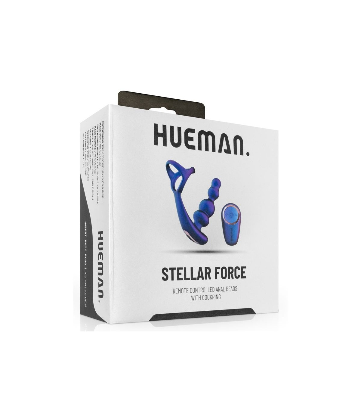 Ballstretcher Plug Vibrant Stellar Force Hueman