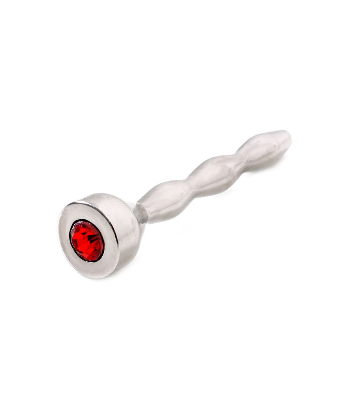 Plug Pénis Fantaisie Bijou Rouge 8mm