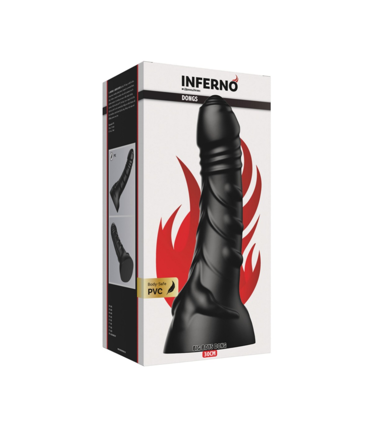 Gros Gode Réaliste Noir Big Boy