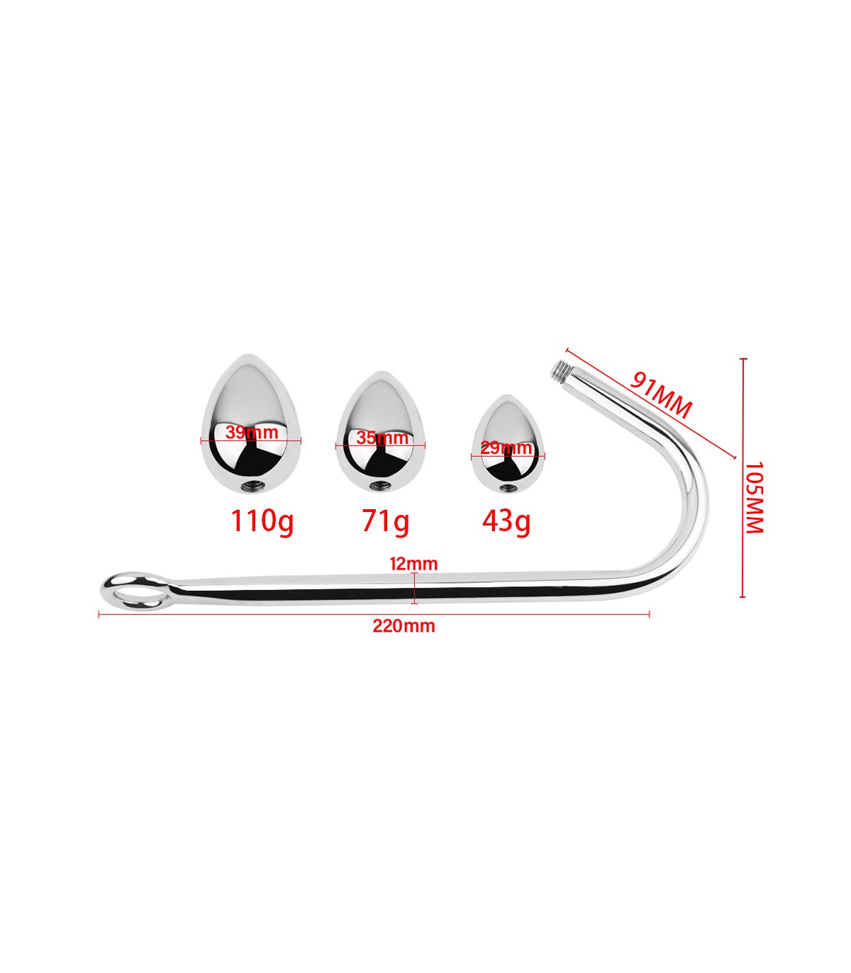 Crochet Anal de Suspension