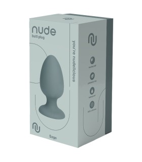 Plug Anal à Bille Vert Sage