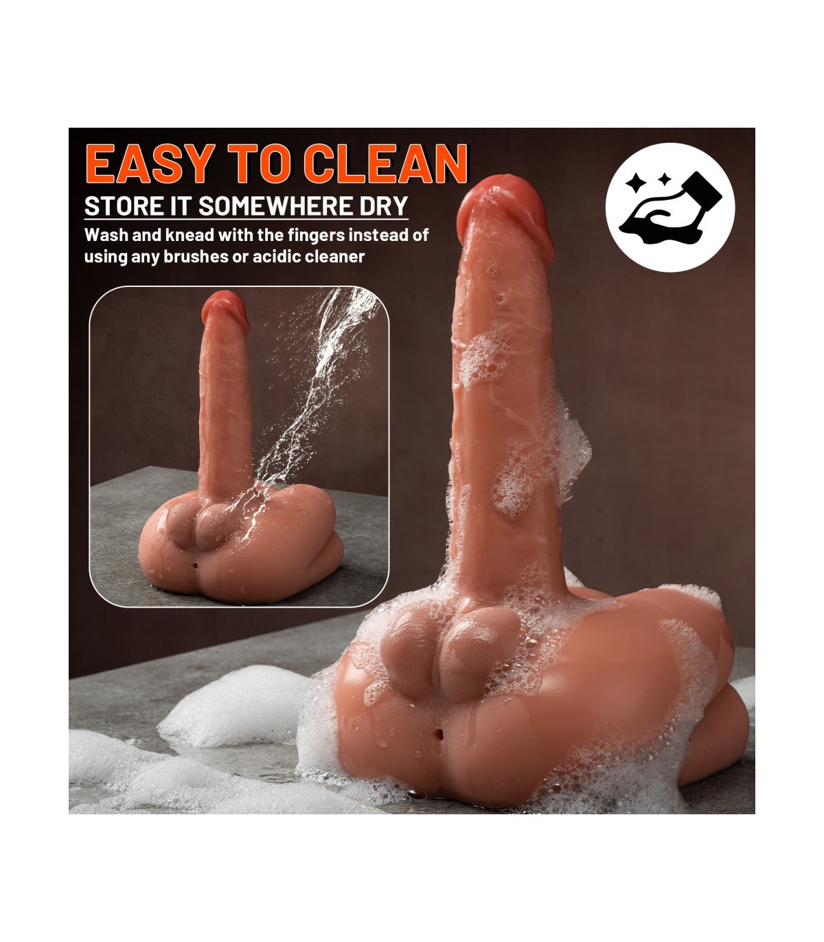 Masturbateur Homme Réaliste Va et Vient Sadie