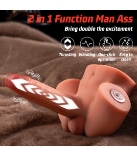 Masturbateur Réaliste Masculin Thrusted Zoe