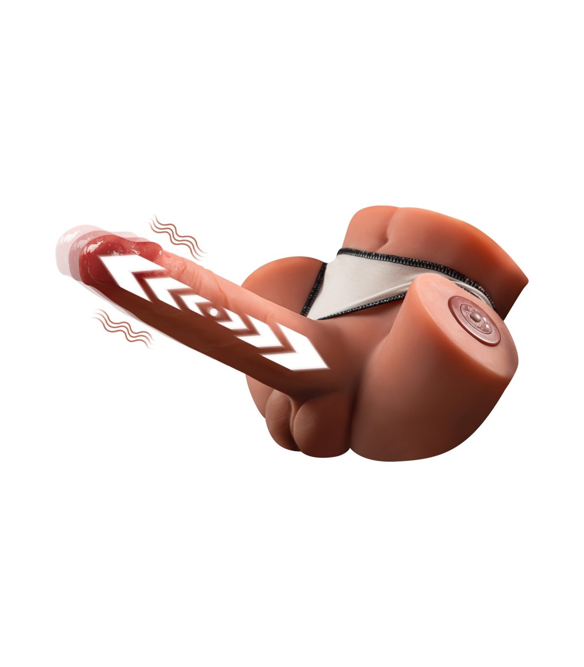 Masturbateur Réaliste Masculin Thrusted Zoe