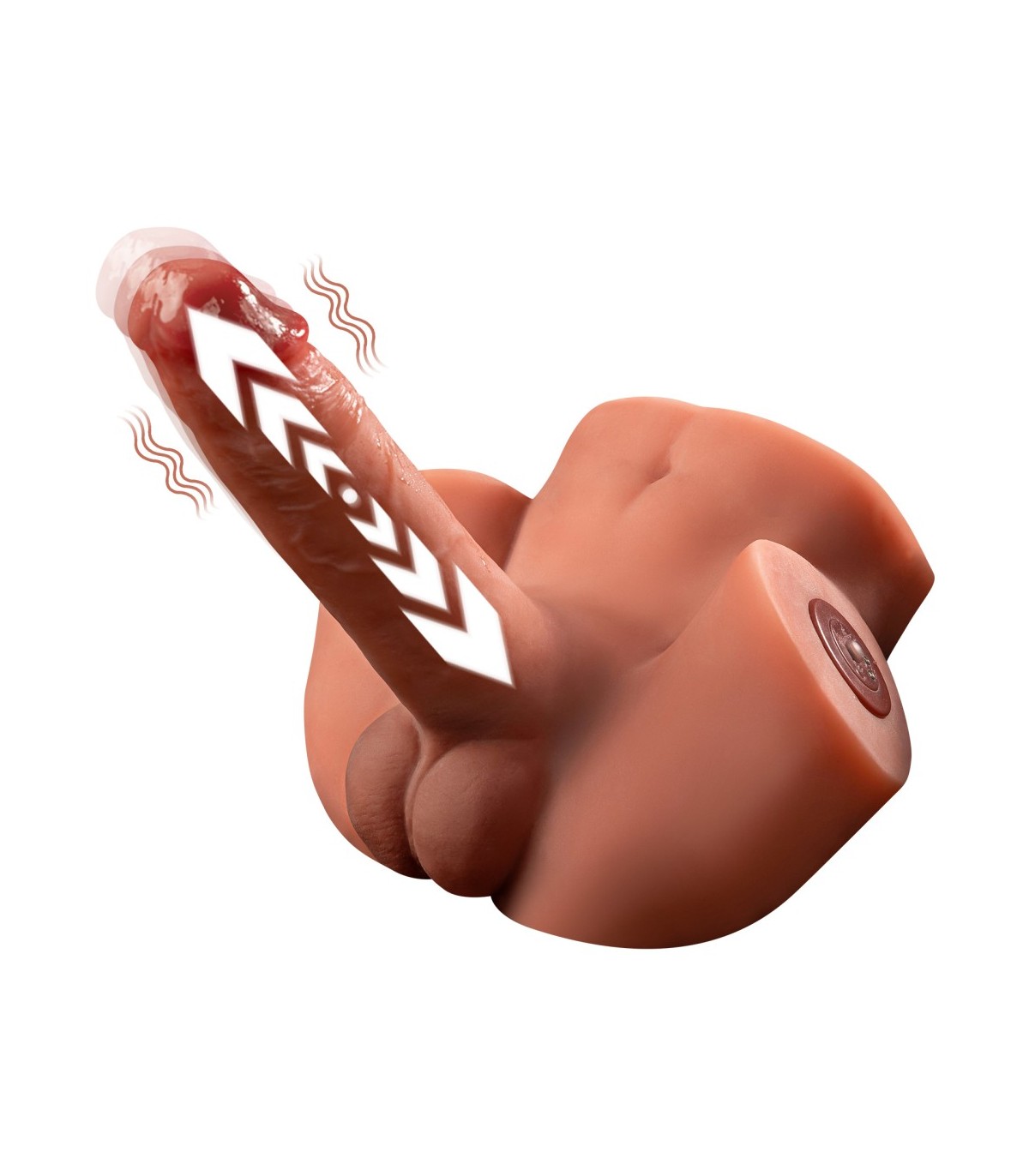 Masturbateur Réaliste Masculin Thrusted Zoe