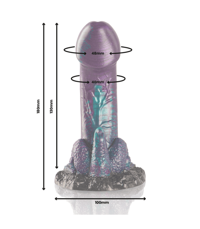 Gode Dragon à  Écaille Basilic
